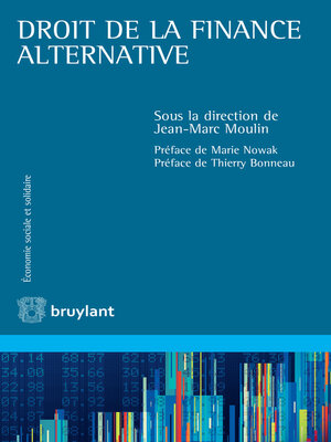 cover image of Droit de la finance alternative